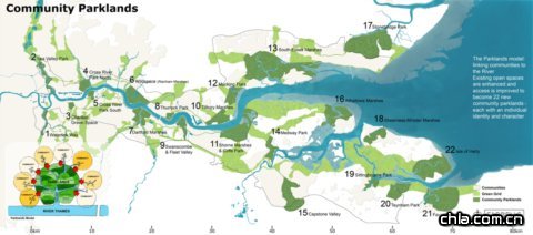 倫敦泰晤士通道景觀公園