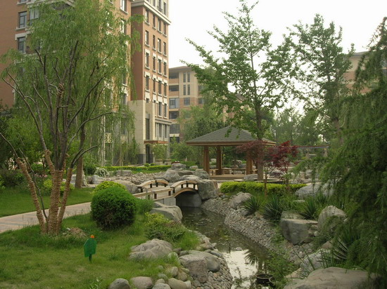 2008社會(huì)精品工程之萬(wàn)城華府1?、2?地園林景觀工程