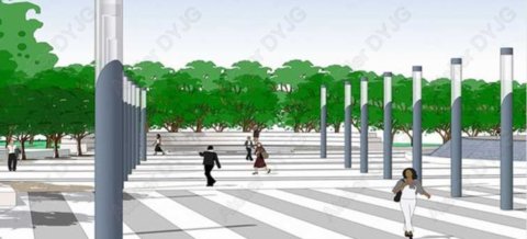 宜昌市夷陵區(qū)中心廣場設(shè)計