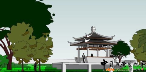 亞運城園林景觀欣賞