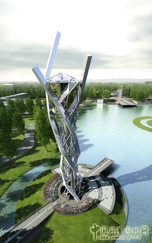 北京園博會設計師廣場 顧志凌 景觀設計 中國風景園林網