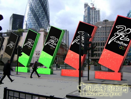 倫敦奧運(yùn)會(huì)大膽嘗試多米諾骨牌屏幕造型 規(guī)劃設(shè)計(jì) 世界園林 中國(guó)風(fēng)景園林網(wǎng)