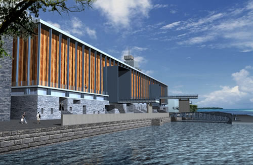 王澍寧波美術(shù)館