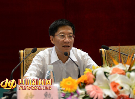 四川省副省長鐘勉作重要講話 中國風景園林網