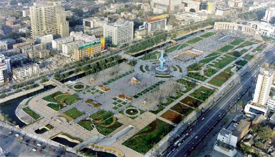 魯班獎 工程 景觀 濟南 泉城廣場 中國風景園林網