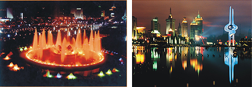 魯班獎 工程 景觀 濟南 泉城廣場 中國風景園林網