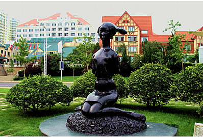 魯班獎 景觀 展示 青島 五四廣場 中國風景園林網