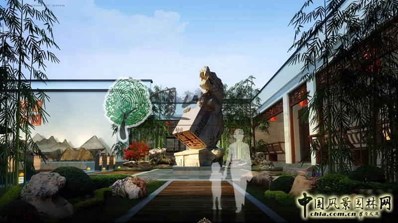 宿遷-萬國園黃河大酒店庭院