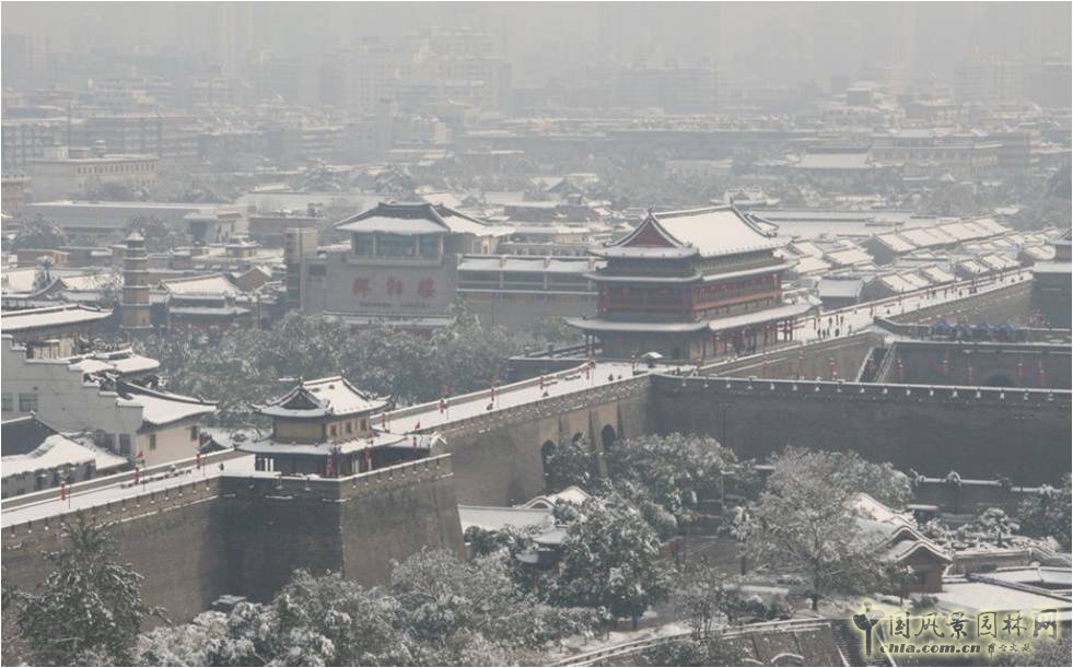 西安城墻（唐皇宮墻、明城墻）