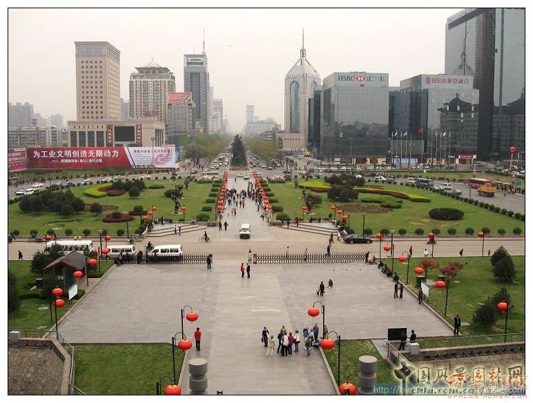  九十年代改造的南門廣場(chǎng)