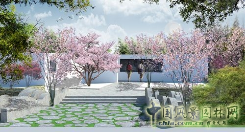 常德園 園博會 效果圖 設(shè)計元素