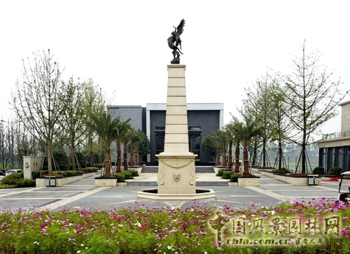 天開園林 萬科五龍山 景觀工程 住宅景觀