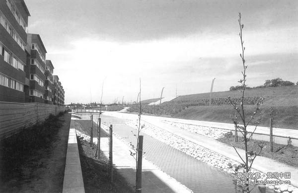 圖2 巴黎近郊猶太城Hautes-Bruyeres住宅區(qū)