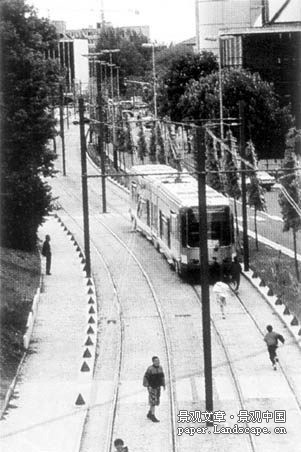 圖5 塞納·圣德尼省有軌電車環境設計