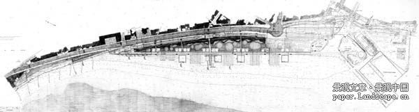 圖8 勒阿弗爾海濱景觀設計總平面圖