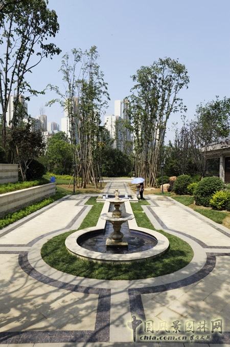 天開園林 魯能領(lǐng)秀城 景觀工程