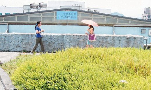 臺北 屋頂綠化 熱島