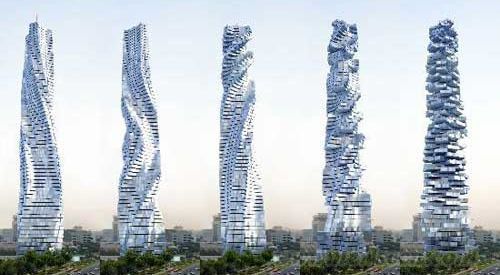 動態旋轉摩天樓