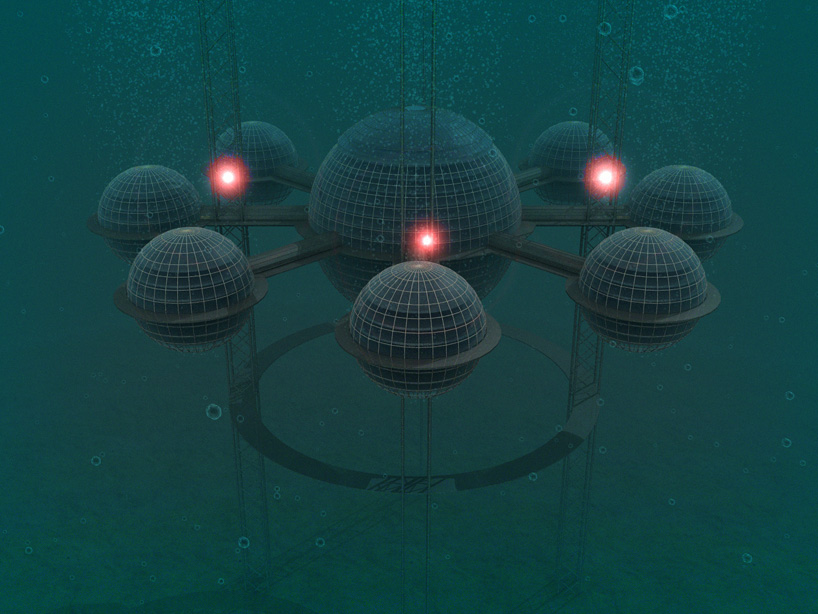 自給自足的水下居住設施