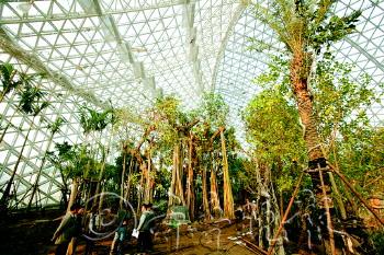 場館正在進(jìn)行精裝修。本報(bào)記者 張曉鵬 攝