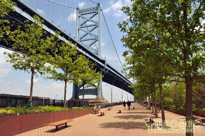 費(fèi)城race street碼頭公園