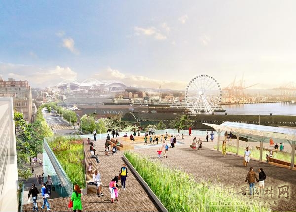 西雅圖中央濱水空間