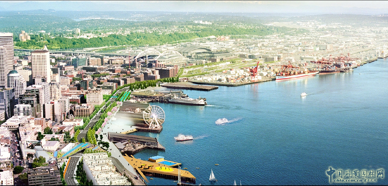 西雅圖中央濱水空間