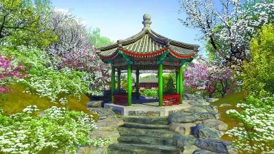 數(shù)字3D 圓明園全貌景觀 圓明園 3D景觀