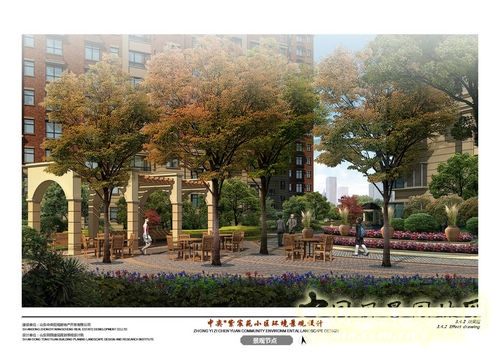 小區景觀設計 景觀設計 施工圖 