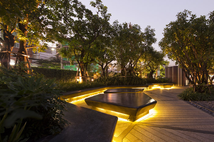 曼谷拉普繞18號公寓花園景觀設計