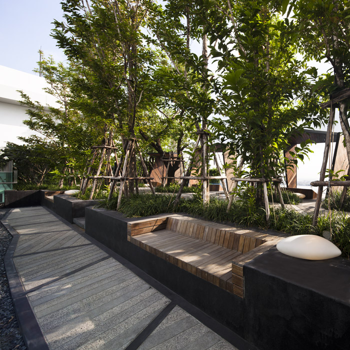 曼谷拉普繞18號公寓花園景觀設計