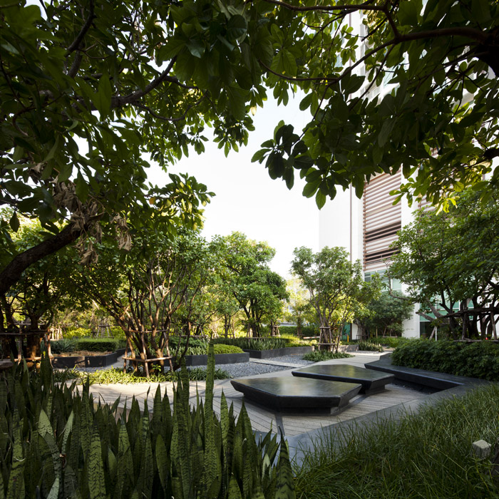 曼谷拉普繞18號公寓花園景觀設計