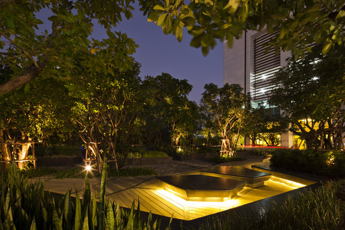 曼谷拉普繞18號公寓花園景觀設計