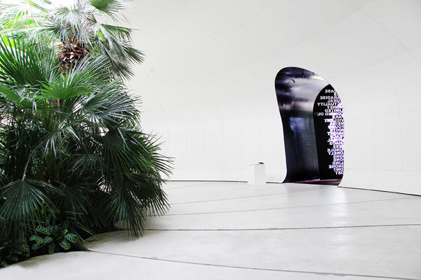 隱藏在巨大草坡內的熱帶雨林風情