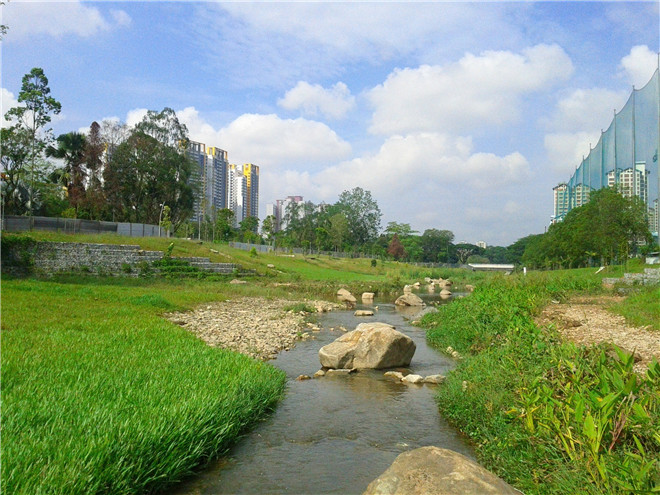改變新加坡水文機理的城市河流公園