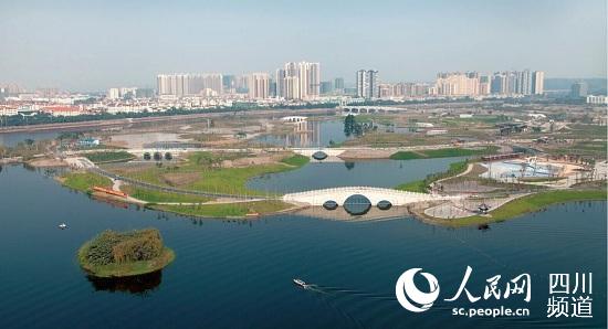 眉山:東坡濕地公園開園 掀文化名城建設大幕