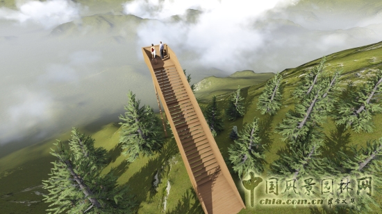 森林眺望臺效果圖