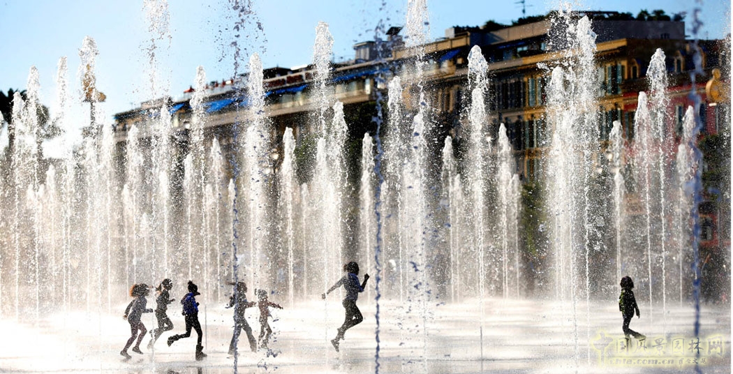 法國尼斯帕隆河濱水公園景觀設計