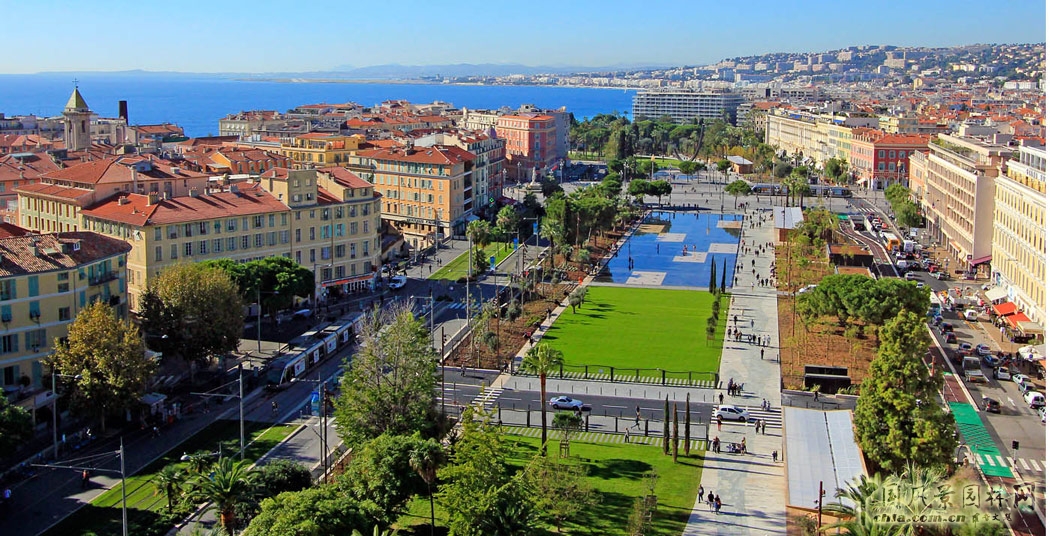 法國尼斯帕隆河濱水公園景觀設計