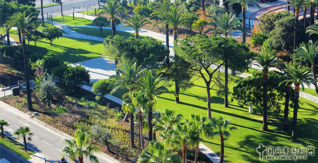 法國尼斯帕隆河濱水公園景觀設(shè)計