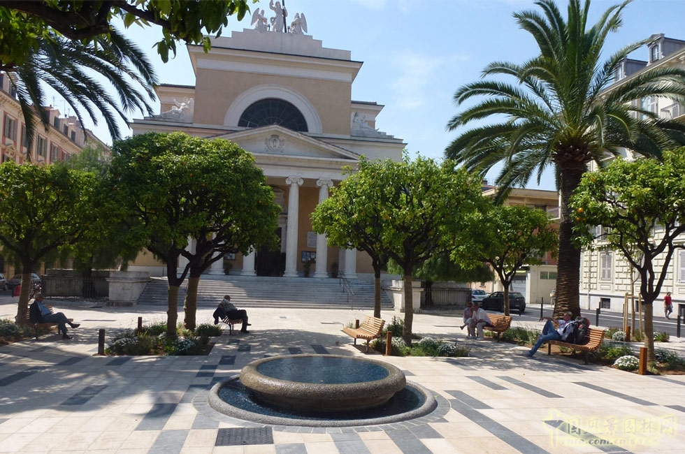 法國尼斯帕隆河濱水公園景觀設計
