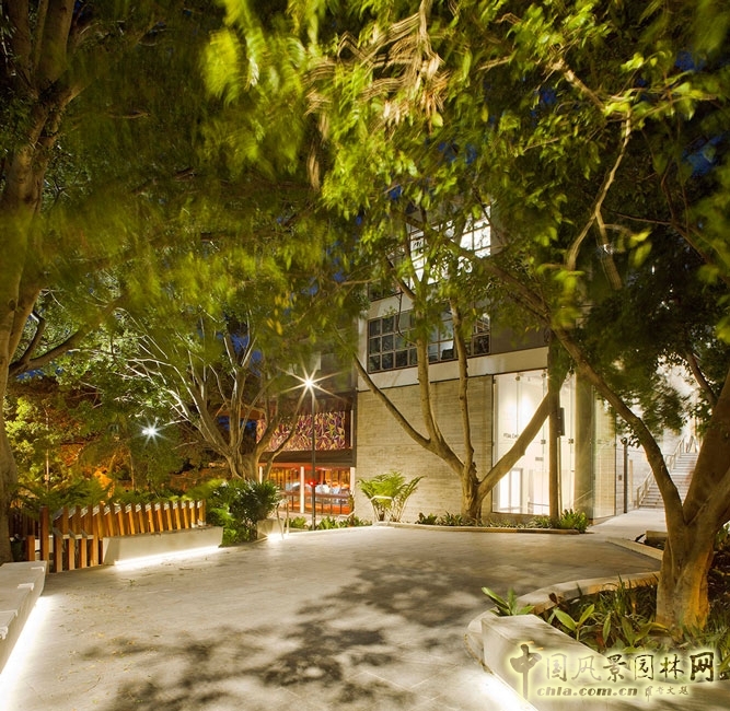 澳大利亞悉尼納皮爾大街公共空間景觀設計