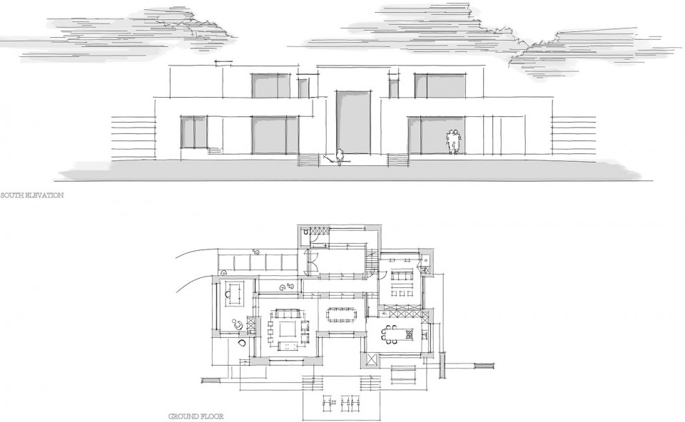 追尋最初的均衡-比利時住宅設計