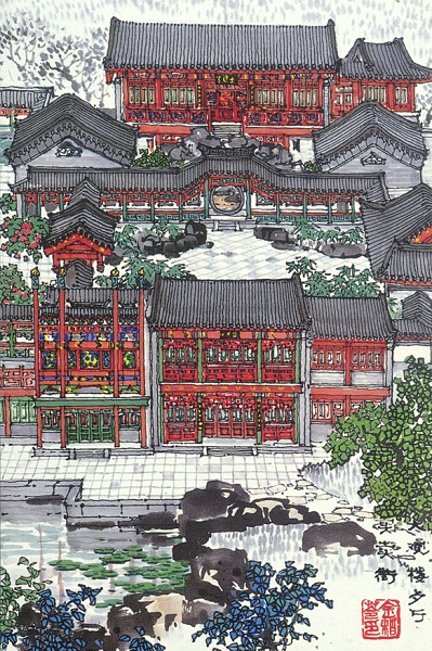 日本北海道登別市天華園賞析