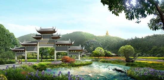 重慶菩提山-中國長壽文化城景區規劃
