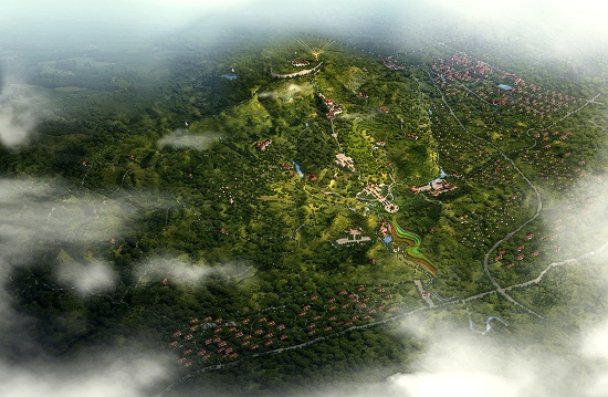 重慶菩提山-中國長壽文化城景區規劃