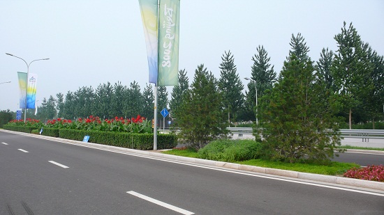北京奧運中心區整體道路景觀系統規劃設計