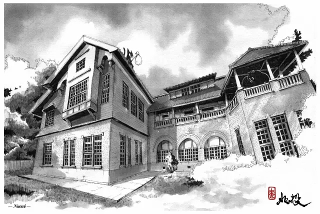 賞析:呆萌的臺灣建筑畫