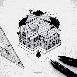 賞析:呆萌的臺灣建筑畫