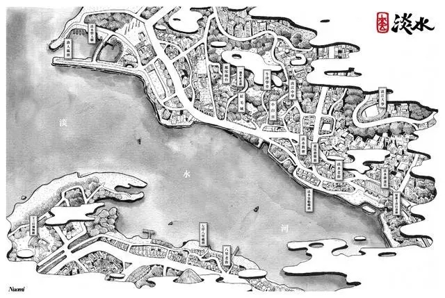 賞析:呆萌的臺灣建筑畫